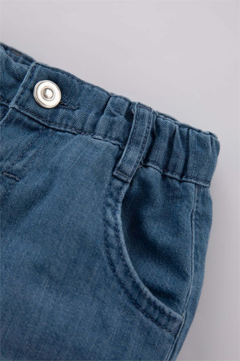 Малыши мальчики Голубрй Джинсы для малышей мальчиков