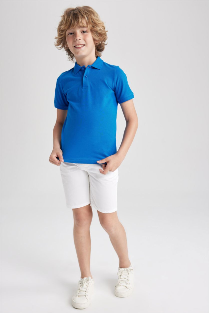 GARÇONS Rouge Polo à manches courtes 2 Garçon