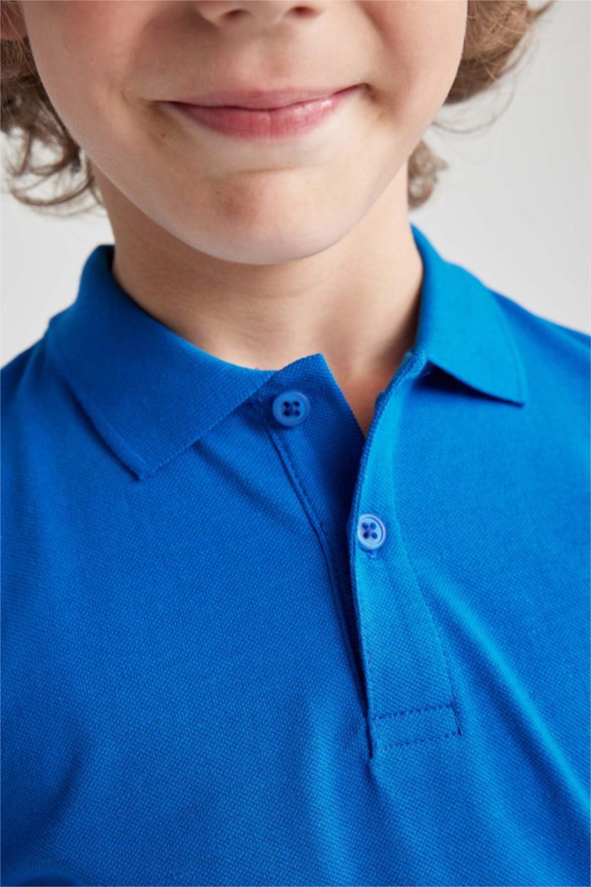 GARÇONS Rouge Polo à manches courtes 2 Garçon