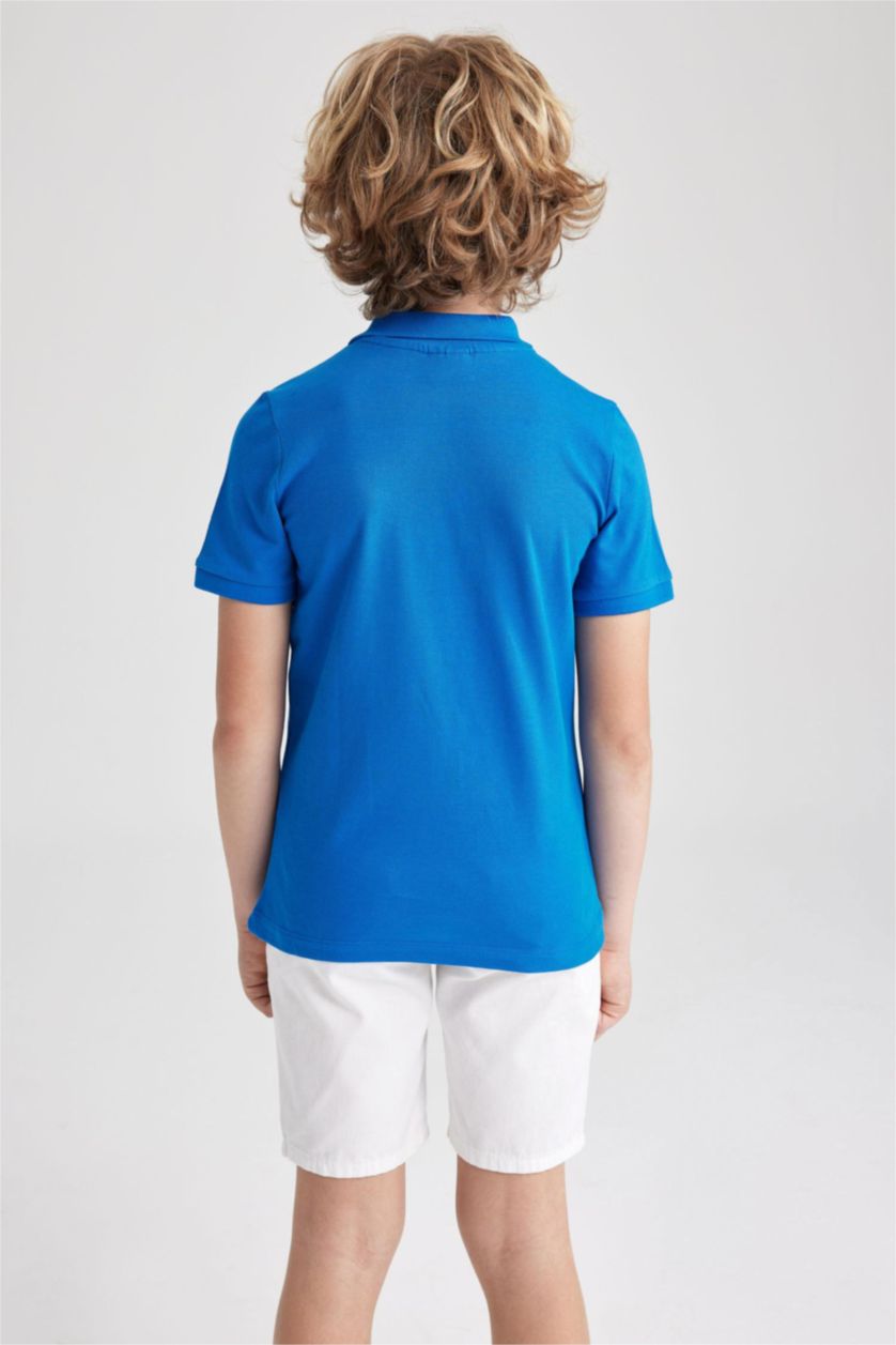 GARÇONS Rouge Polo à manches courtes 2 Garçon