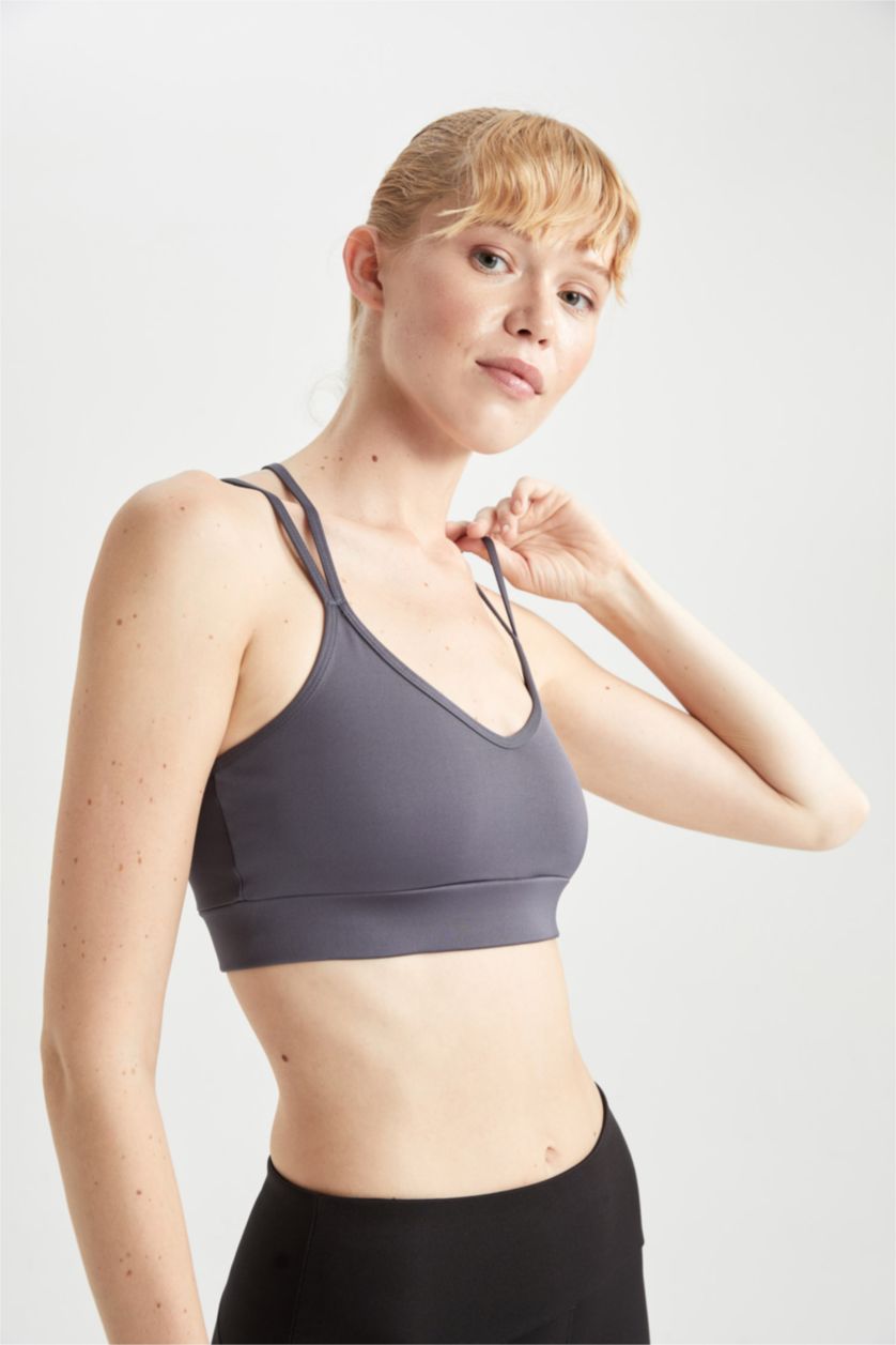 حريمي أنثرا برا سبورت برقبة مستديرة من DeFactoFit