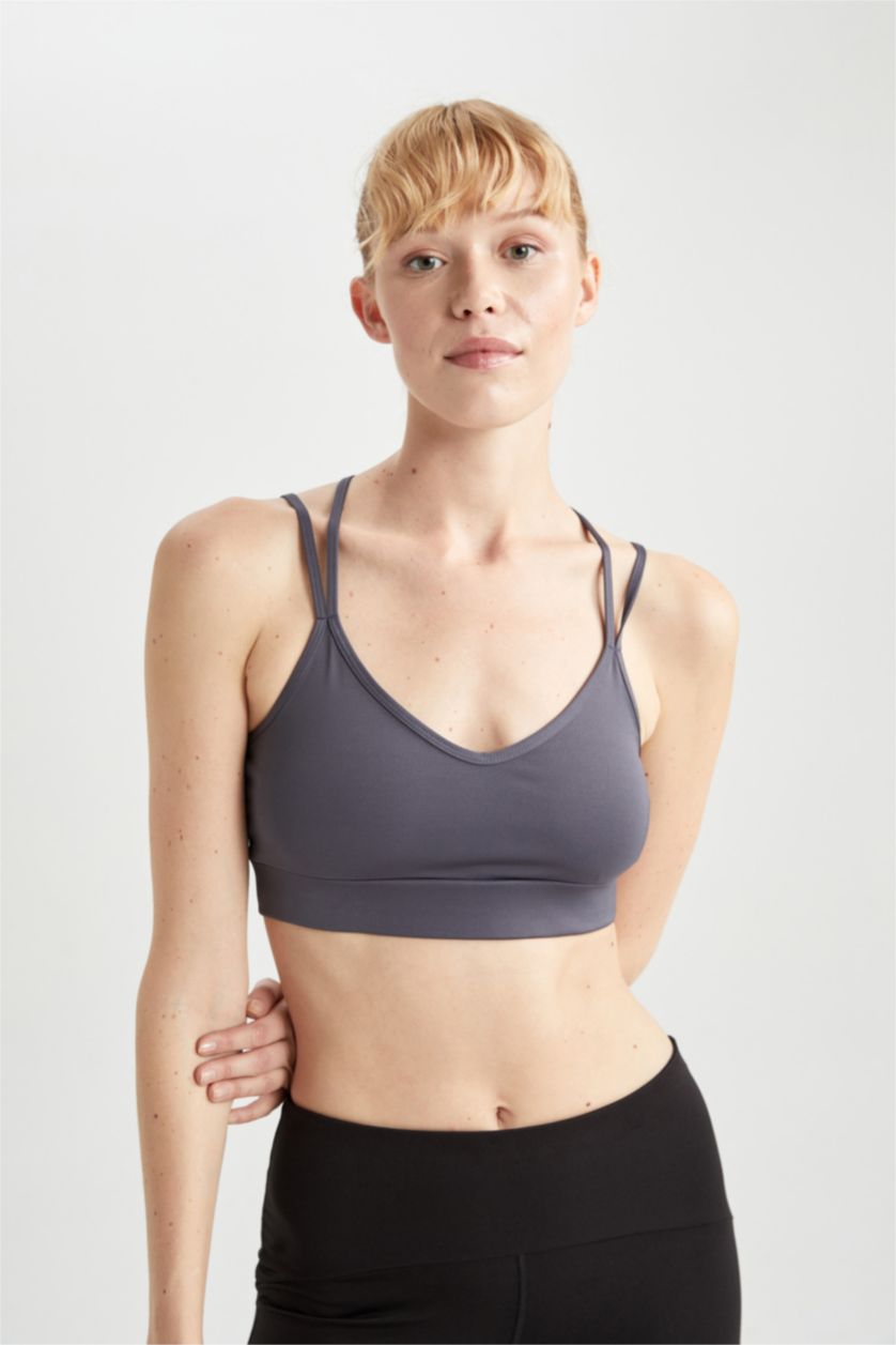 حريمي أنثرا برا سبورت برقبة مستديرة من DeFactoFit