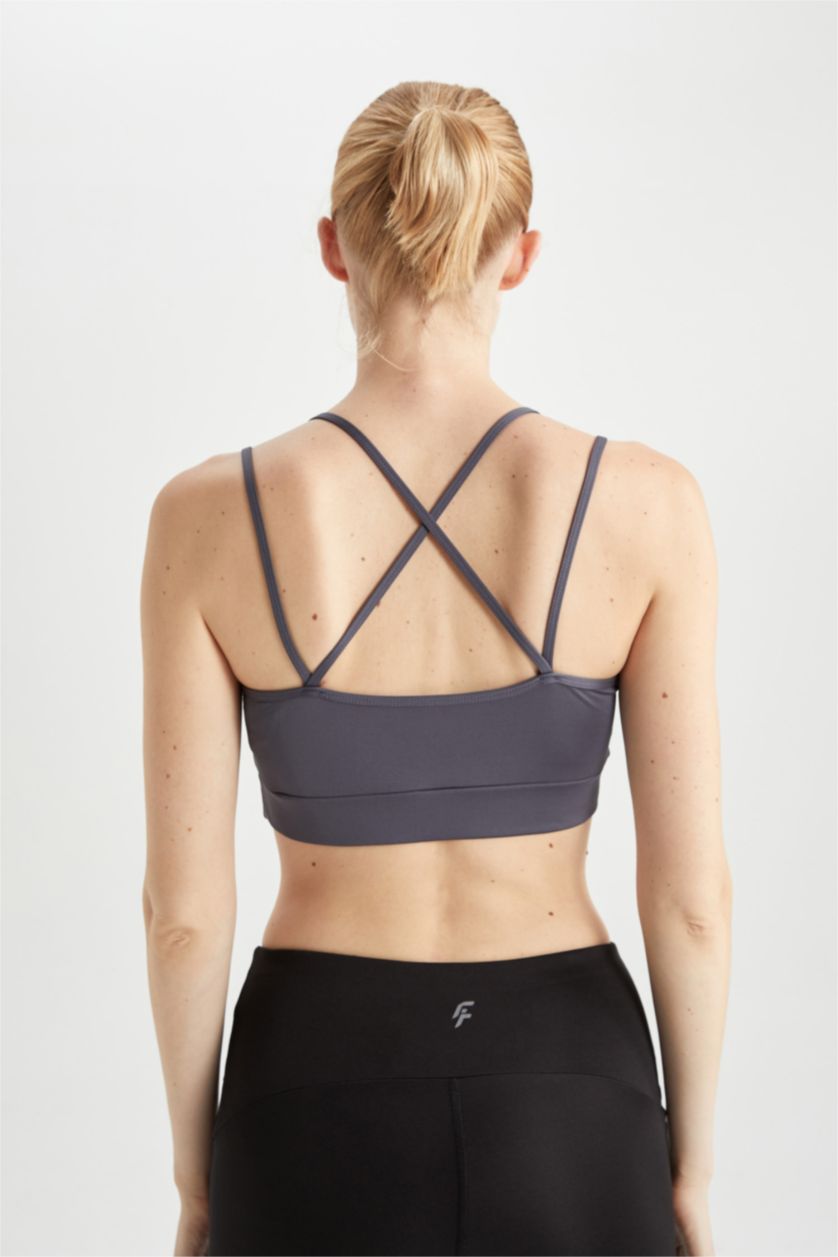 حريمي أنثرا برا سبورت برقبة مستديرة من DeFactoFit