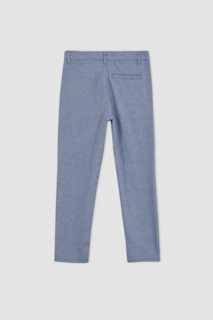 أولاد أزرق فاتح بنطلون ولادي قطن قصة عادية