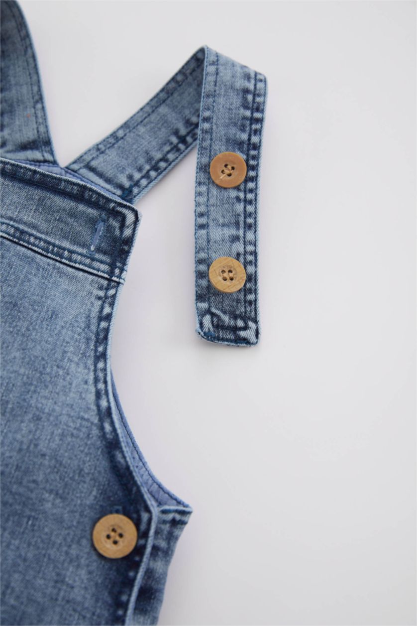 Erkek Bebek Koyu Mavi Erkek Bebek Jean Tulum