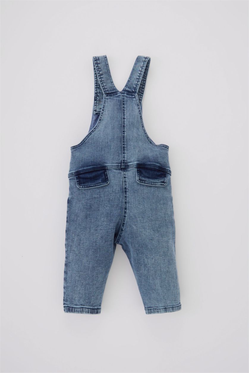 Erkek Bebek Koyu Mavi Erkek Bebek Jean Tulum