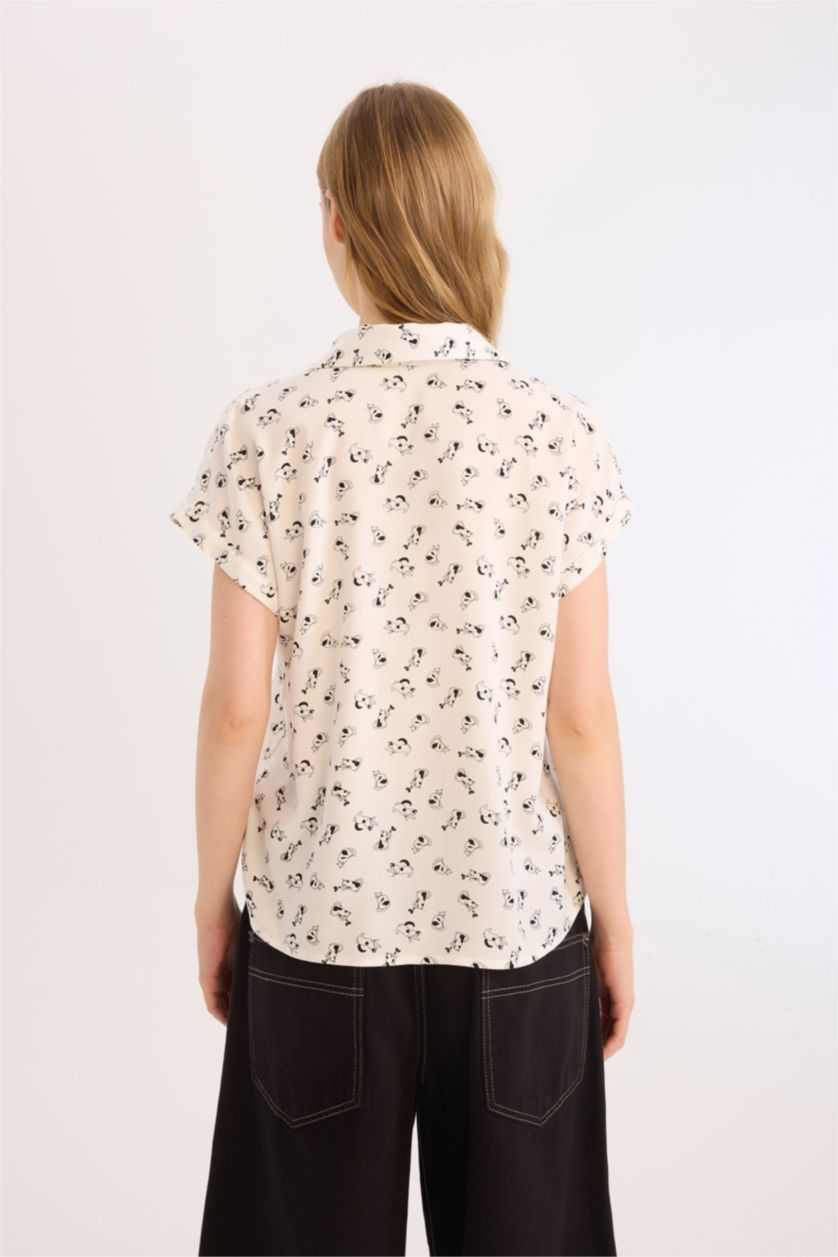 Әйелдерге АҚ Coool қалыпты пішім Қысқа жеңді көйлек