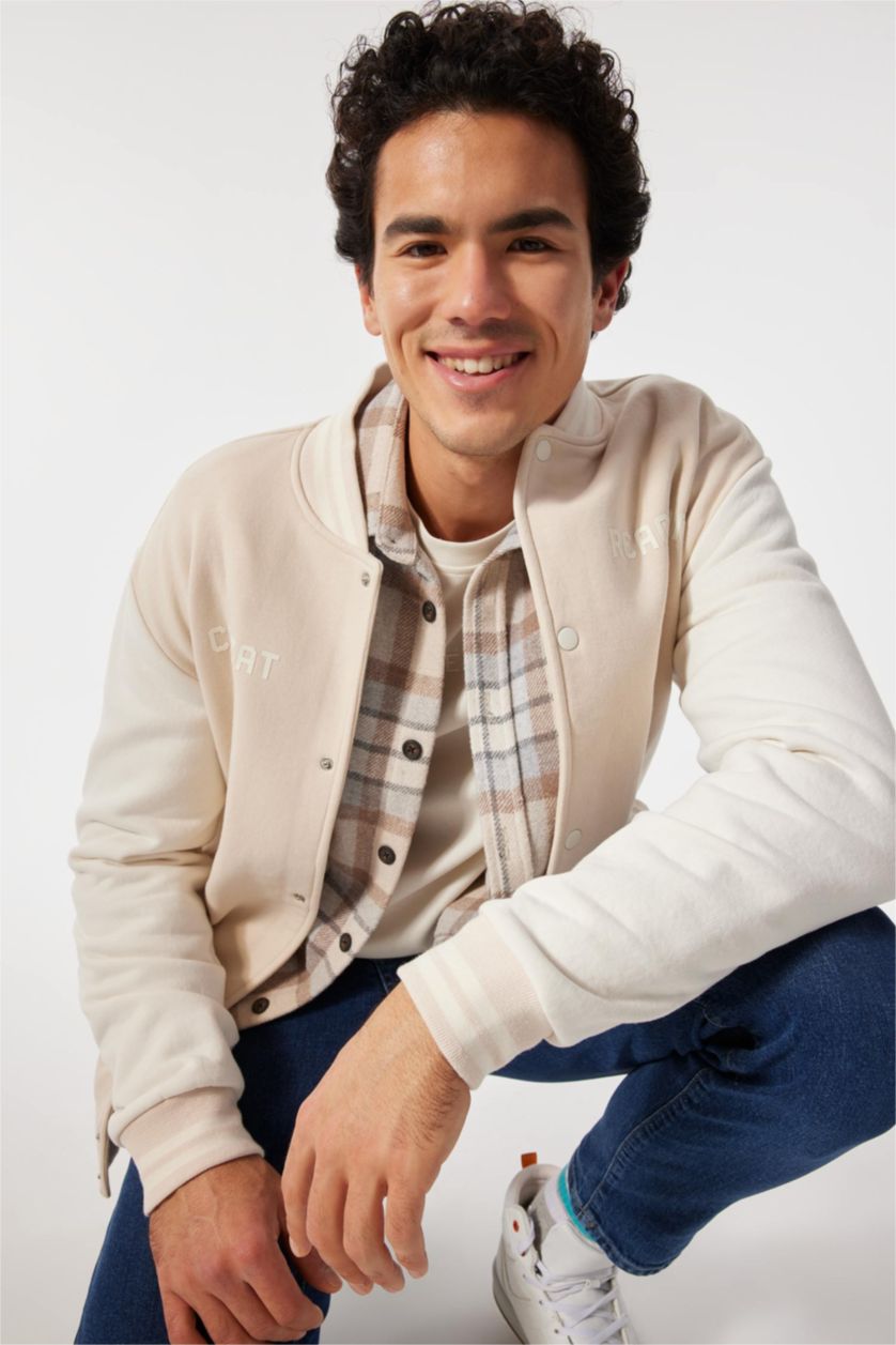 MAN Sand Regular Fit Cardigan