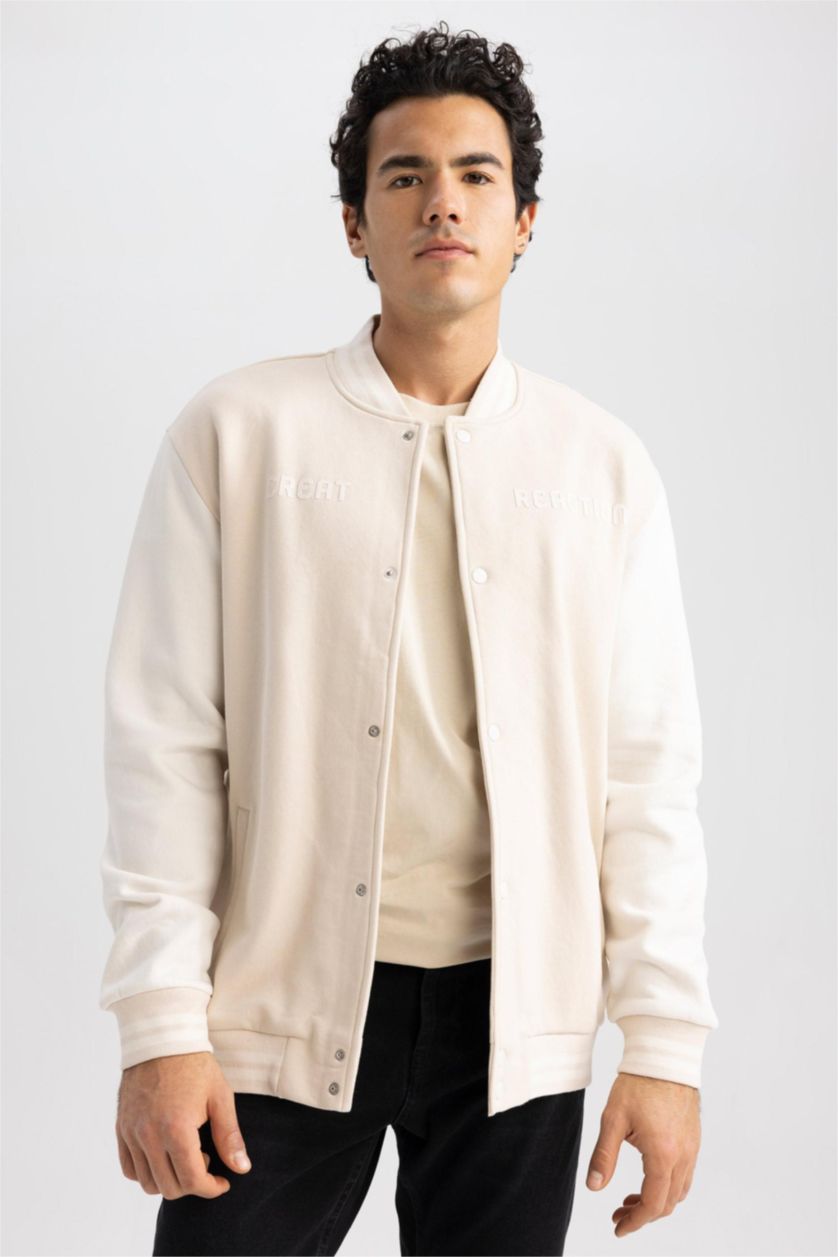 MAN Sand Regular Fit Cardigan
