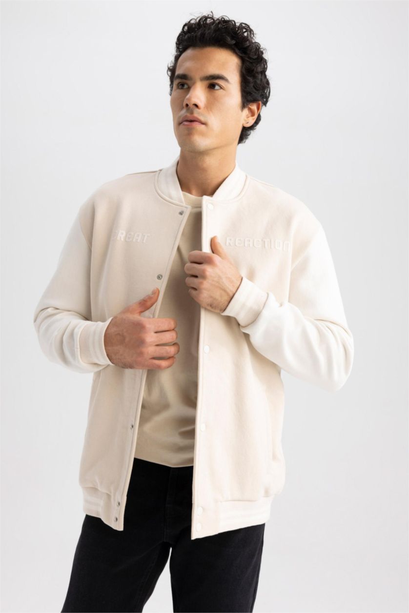 MAN Sand Regular Fit Cardigan