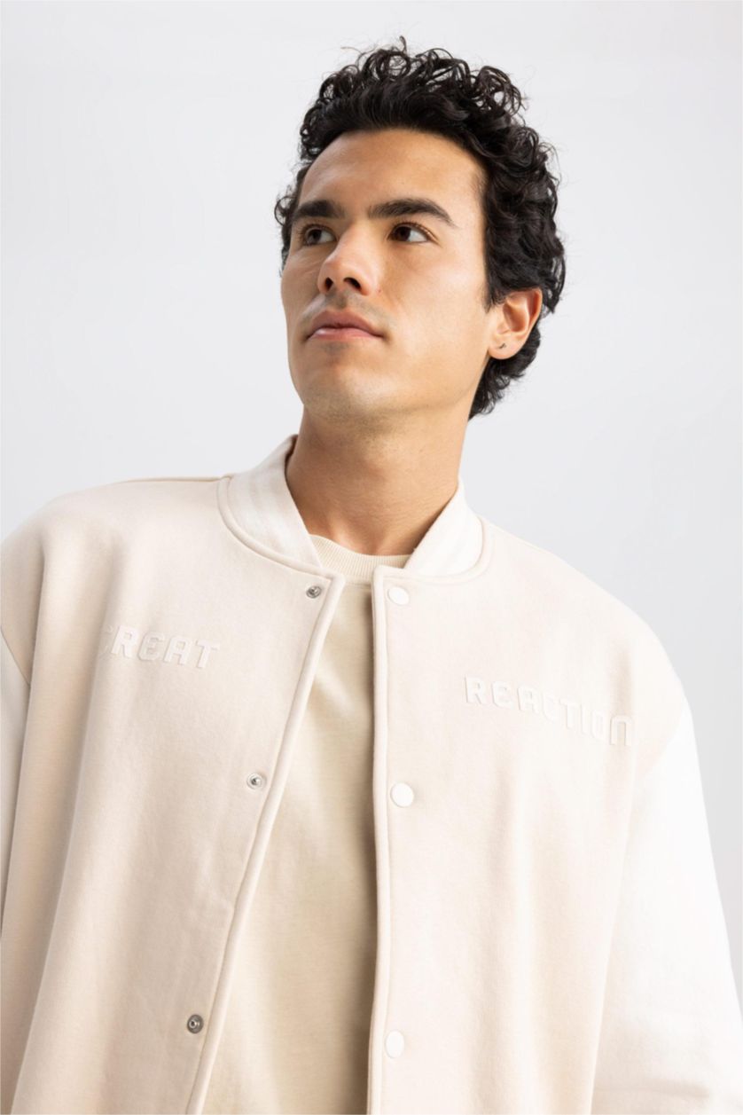 MAN Sand Regular Fit Cardigan