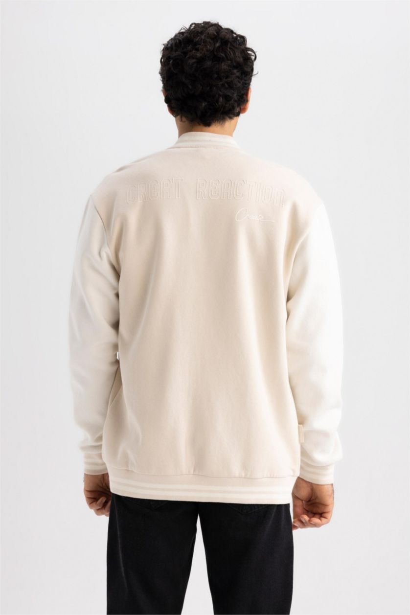 MAN Sand Regular Fit Cardigan