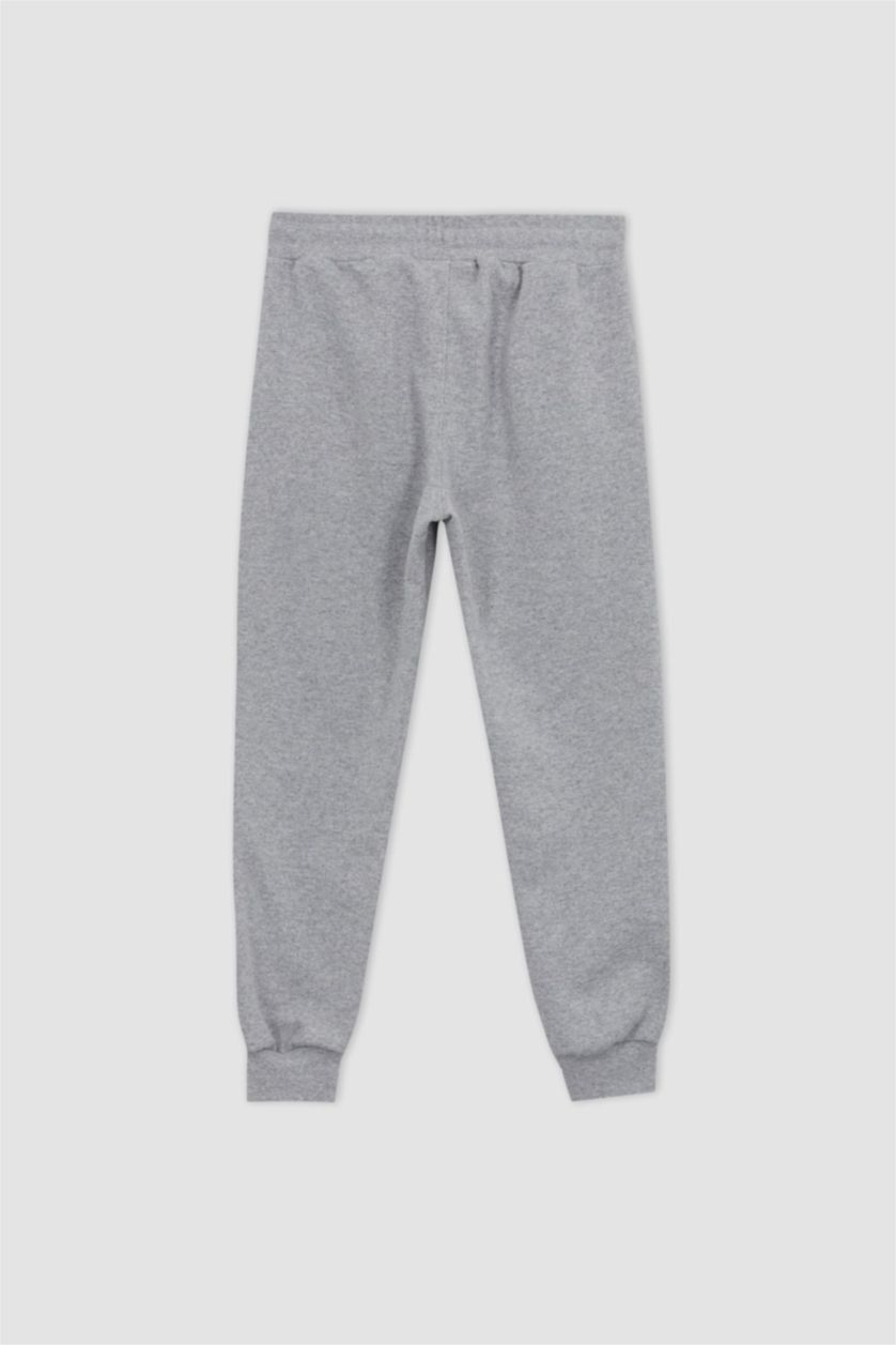 أولاد ميلانج رمادي طقم ولادي - قطعتين