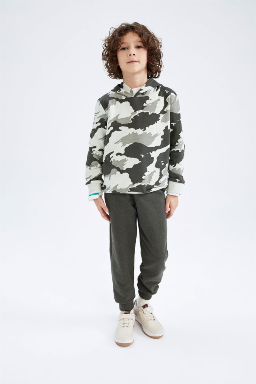 Boys & Teens Mint Boy Patterned Hoodie 2-Pack Set