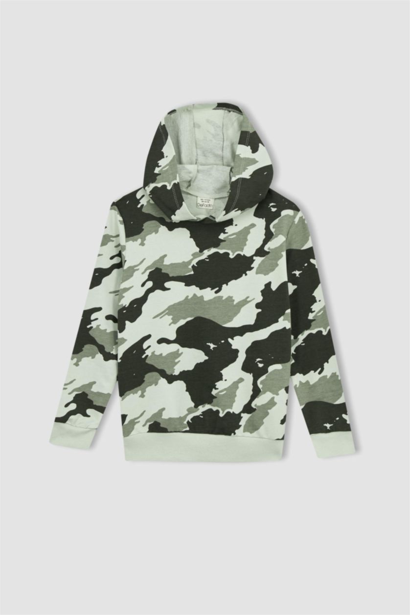 Boys & Teens Mint Boy Patterned Hoodie 2-Pack Set