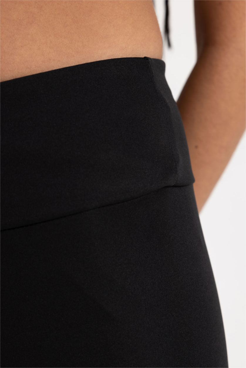 نساء أسود لجينج طويل رياضي