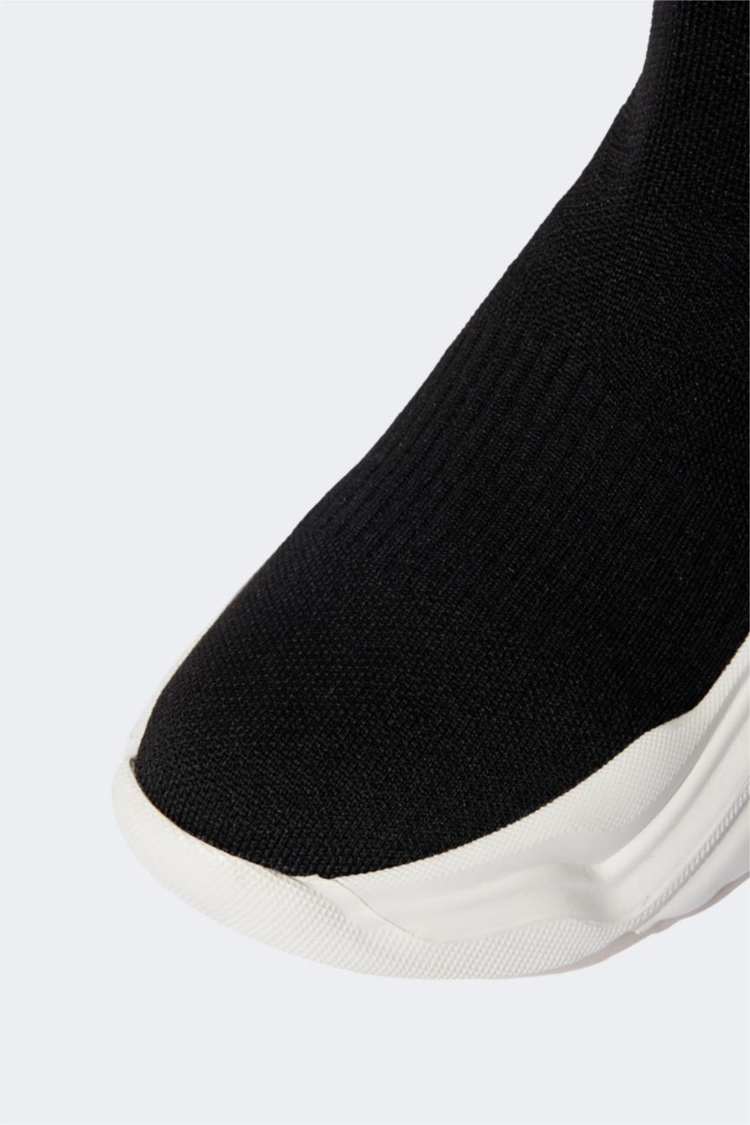 Женщины Черный Повседневная обувь на тостой подошве для женщин