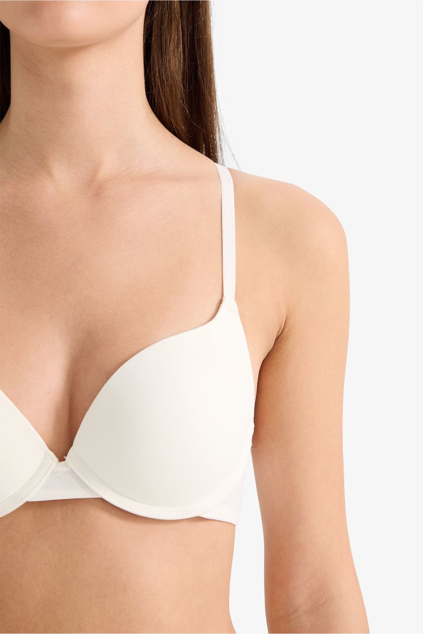 Woman Ecru Fall in Love With Pad Bra