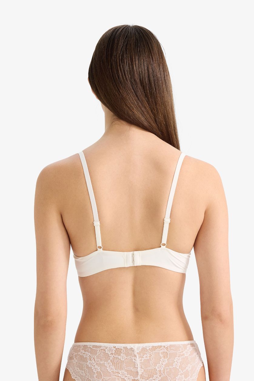 Woman Ecru Fall in Love With Pad Bra