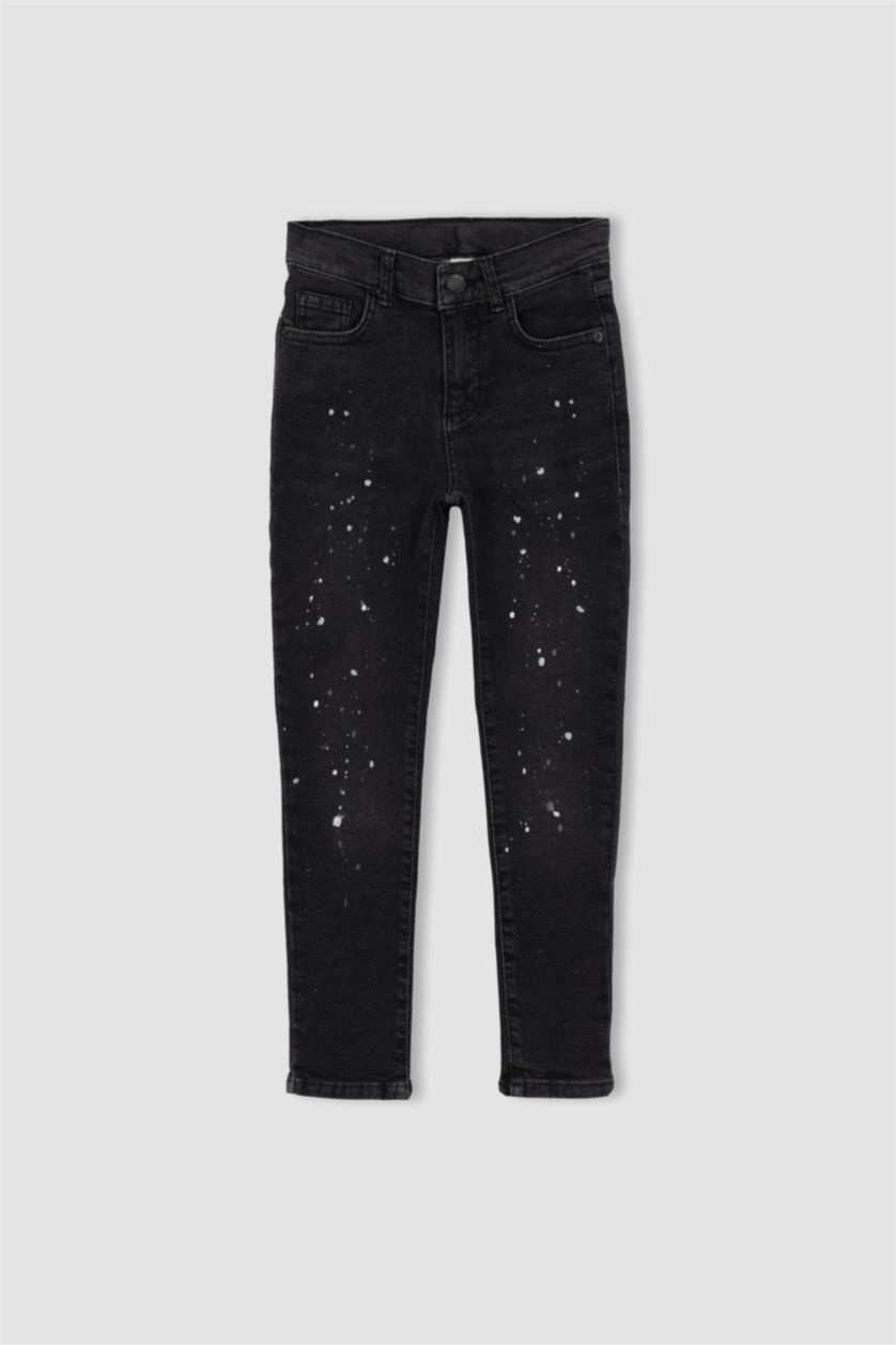 BOYS & TEENS Black Boy Skinny Fit Jeans