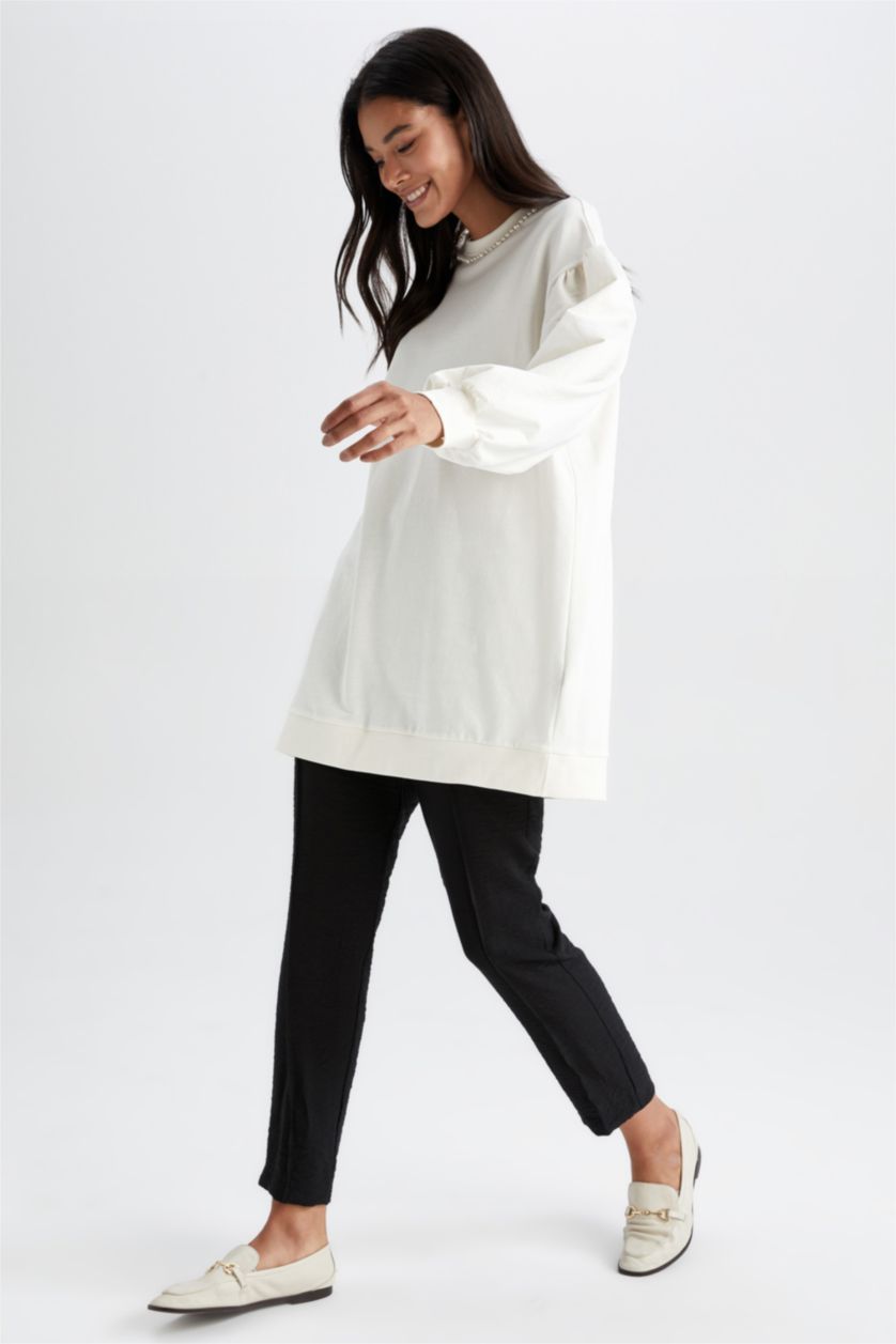 WOMAN Black Carrot Fit Trousers