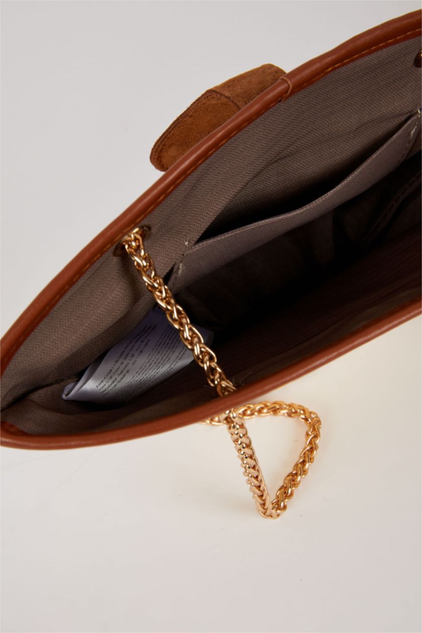 FEMME Marron Clair Sac d'épaule