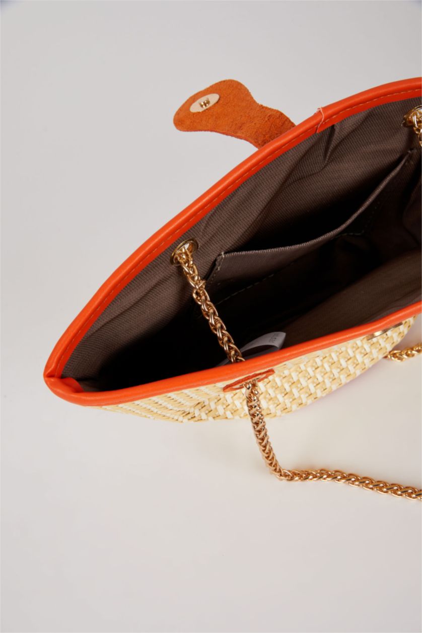 نساء برتقالي Shoulder bag