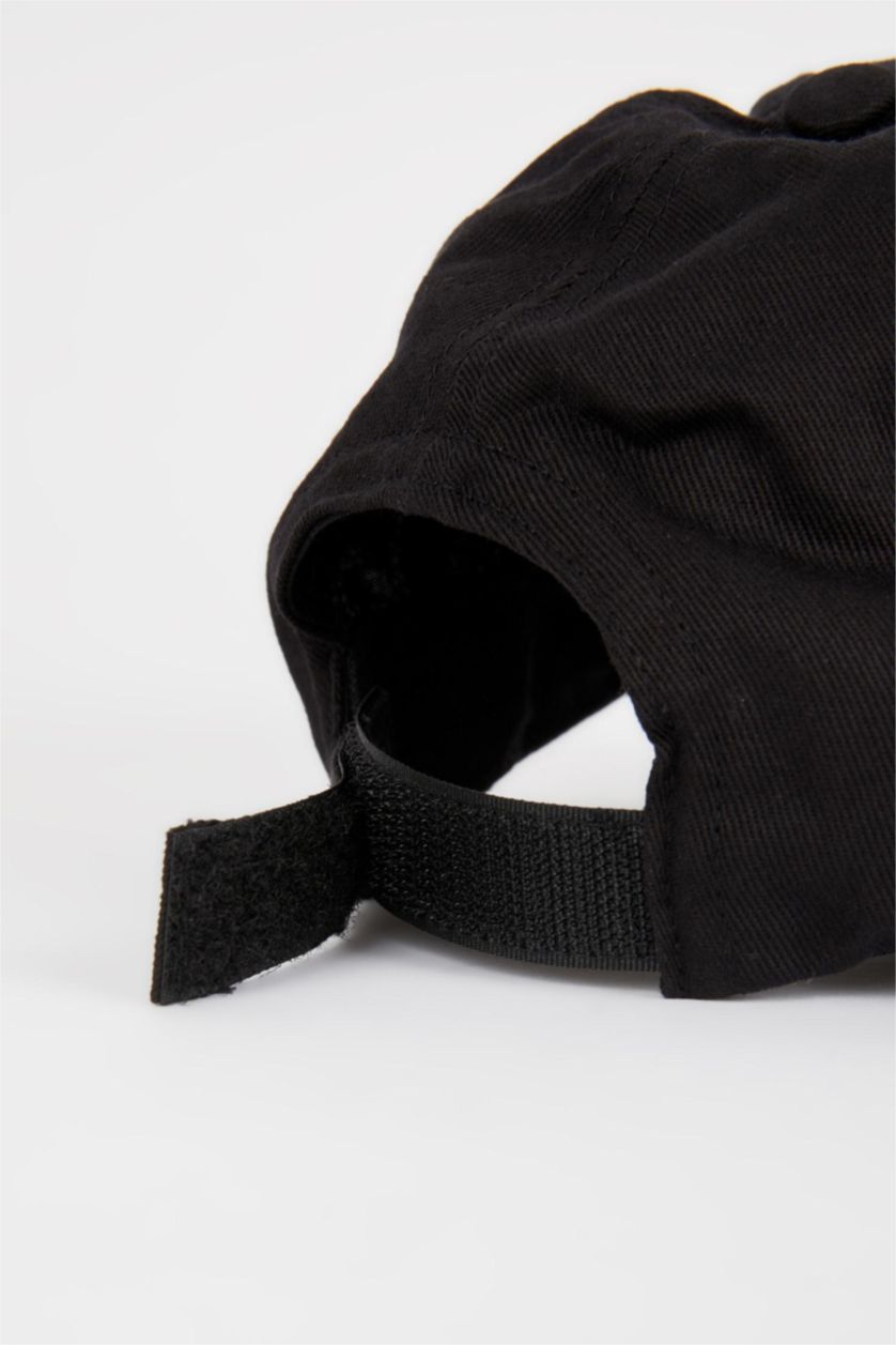 رجال أسود قبعة قطن تطريز