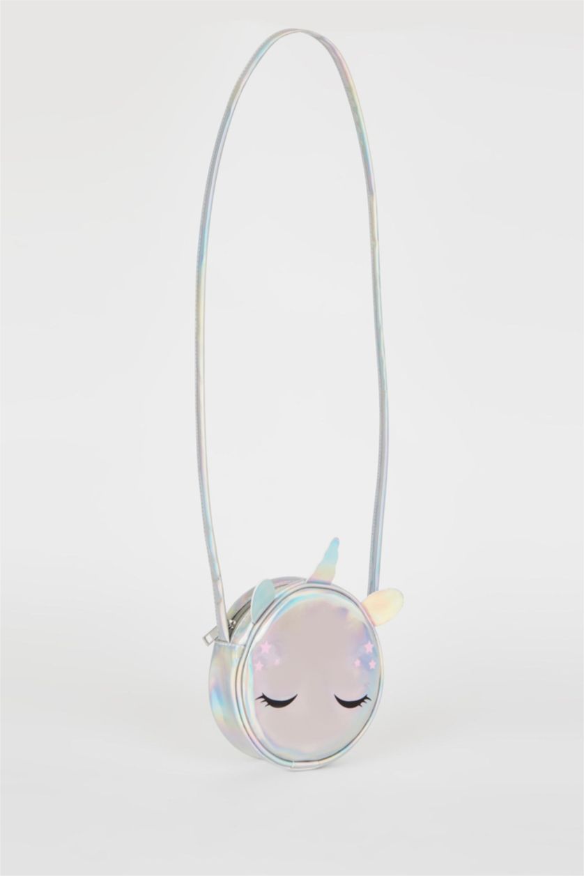 Девочки и подростки Серебряный Сумка с принтом для девочек