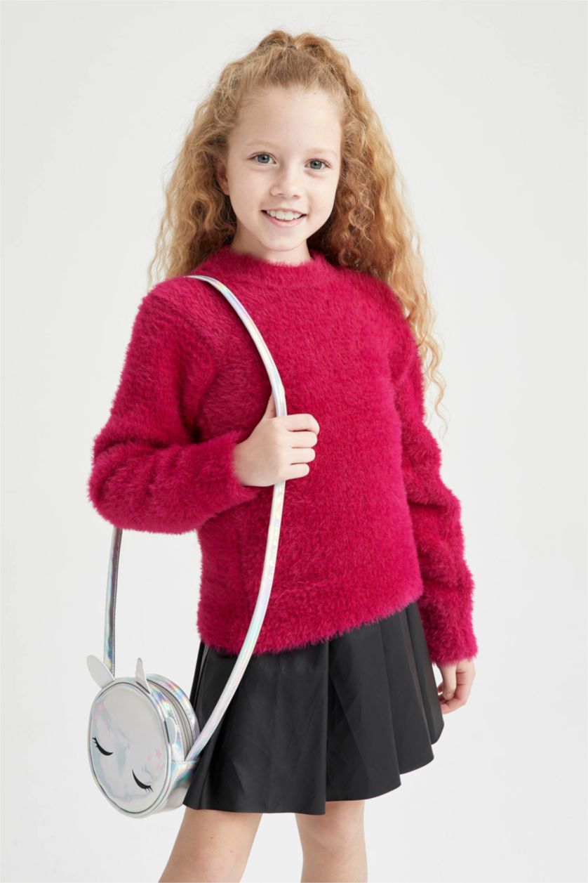 Девочки и подростки Серебряный Сумка с принтом для девочек