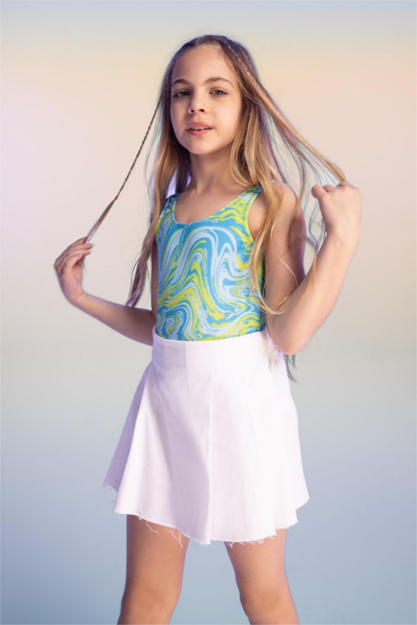 FILLES Turquoise Maillot de Bain pour Fille