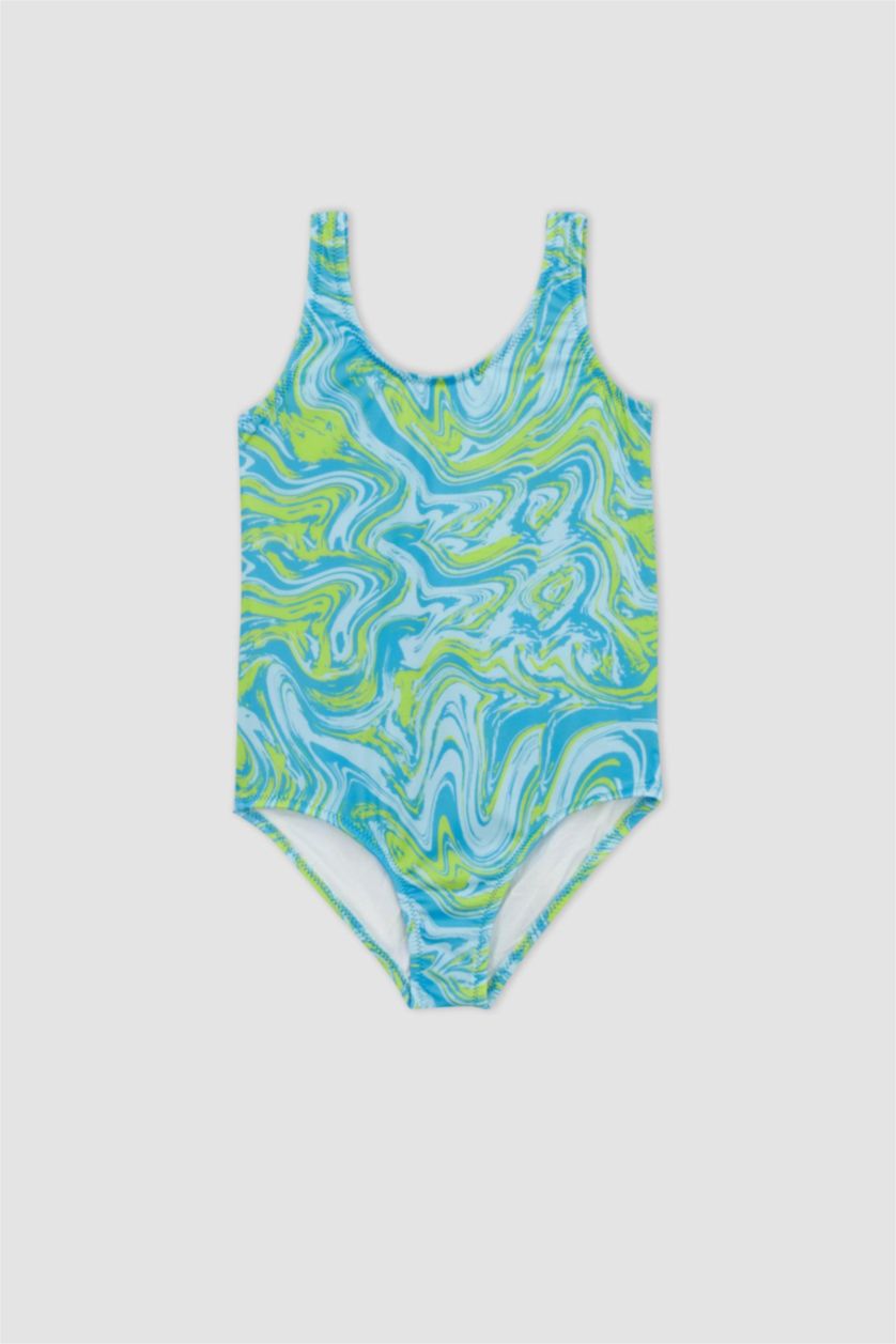 FILLES Turquoise Maillot de Bain pour Fille