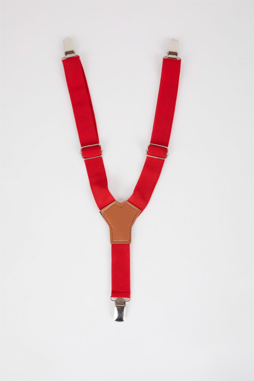 BABY BOY Red 3 piece Regular Fit Set