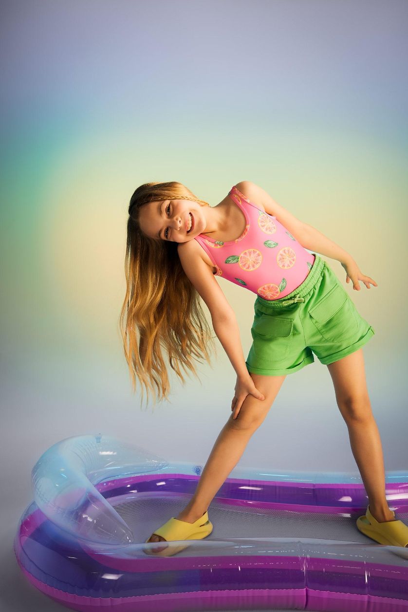 FILLES Rose Maillot de Bain pour Fille