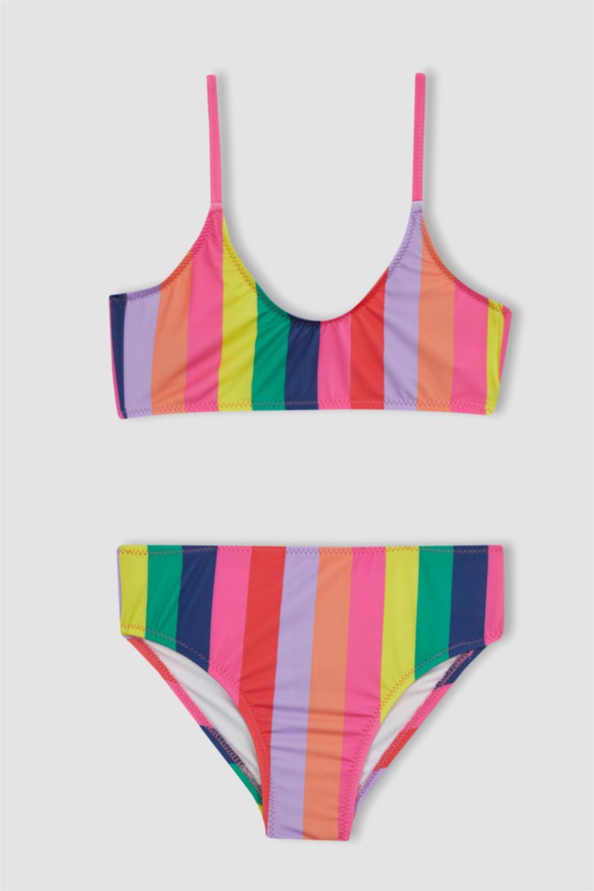 FILLES Rose Bikini Tissé