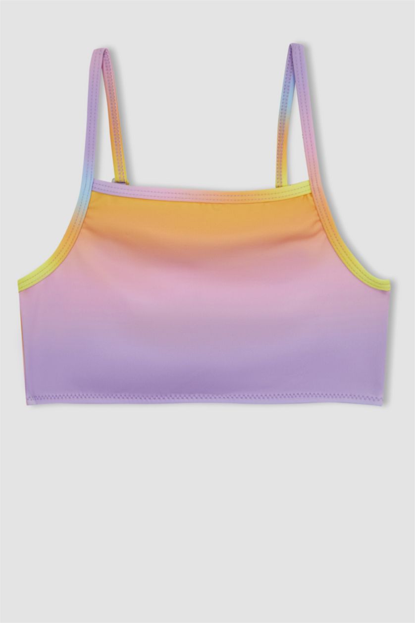 FILLES Violet Bikini Pour Fille - 2 Pièces