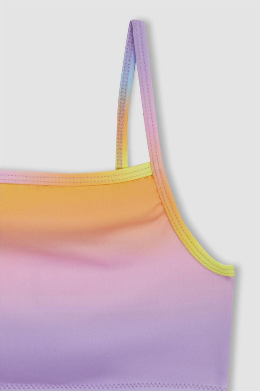 FILLES Violet Bikini Pour Fille - 2 Pièces