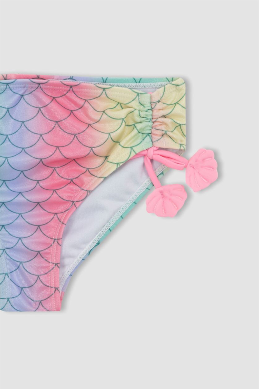 GIRLS & TEENS Neon Yellow Woven Bikini