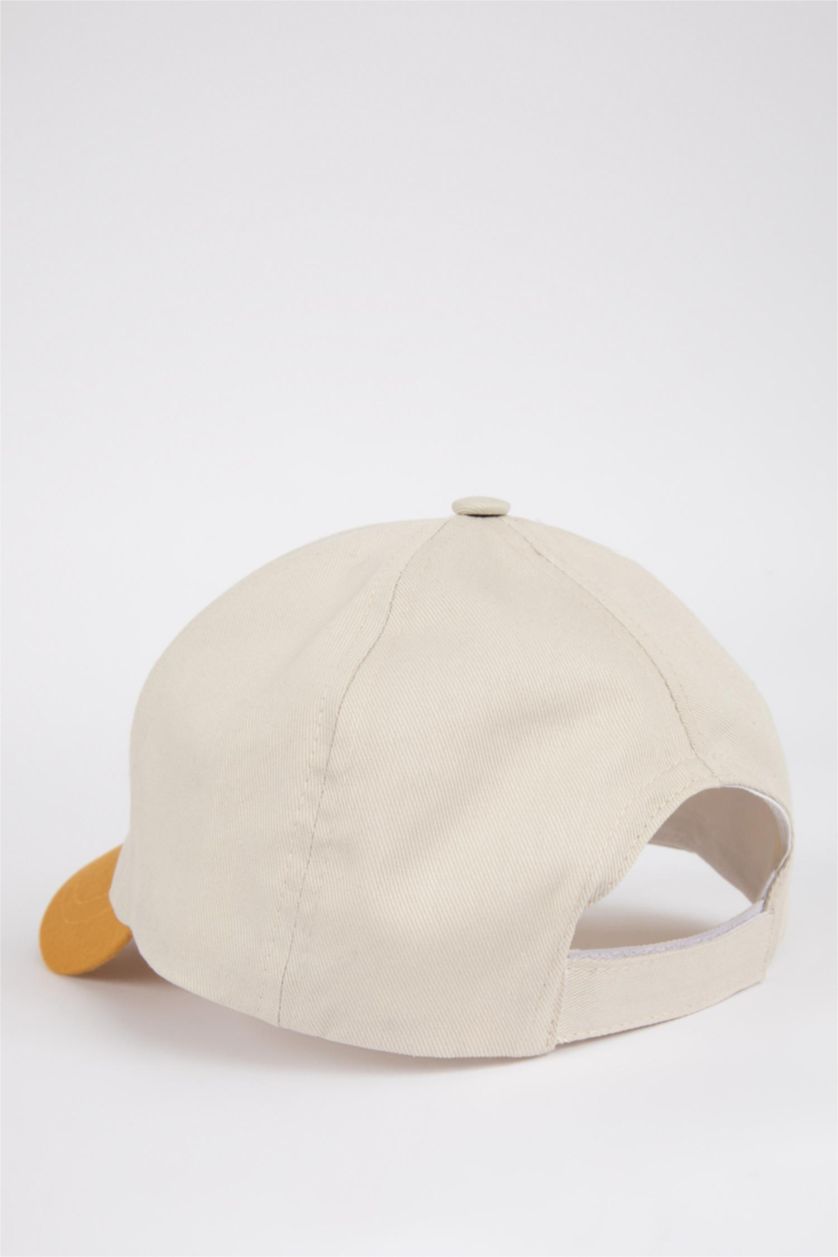 WOMAN Orange Women Cotton Cap Hat