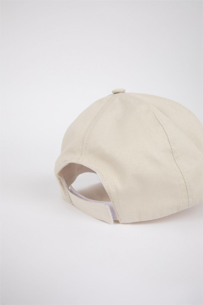 WOMAN Orange Women Cotton Cap Hat