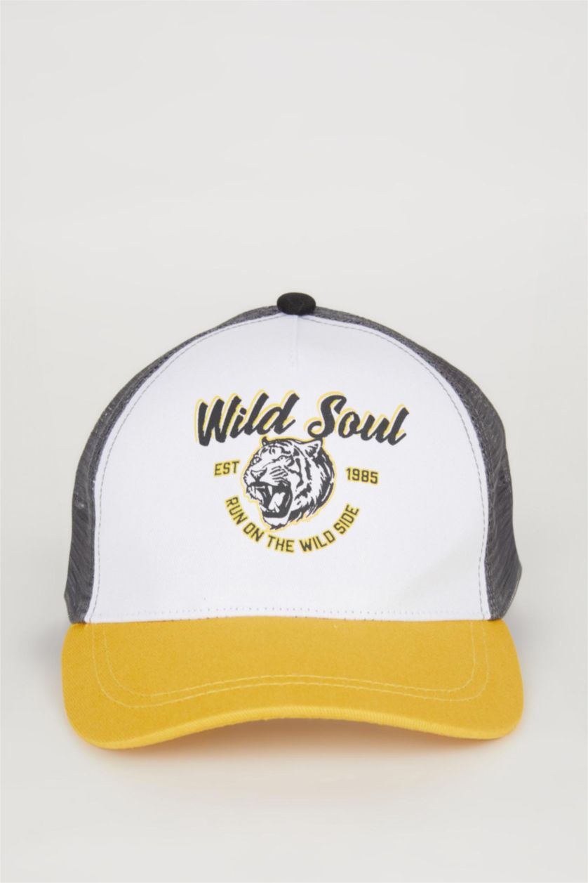 GARÇONS Marron Casquette Gabardine pour Garçon