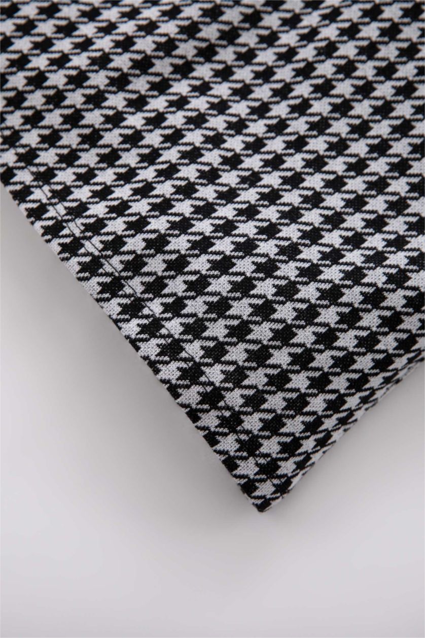 Малыши мальчики Черный Свитшот стандартного кроя в клетку для мальчиков