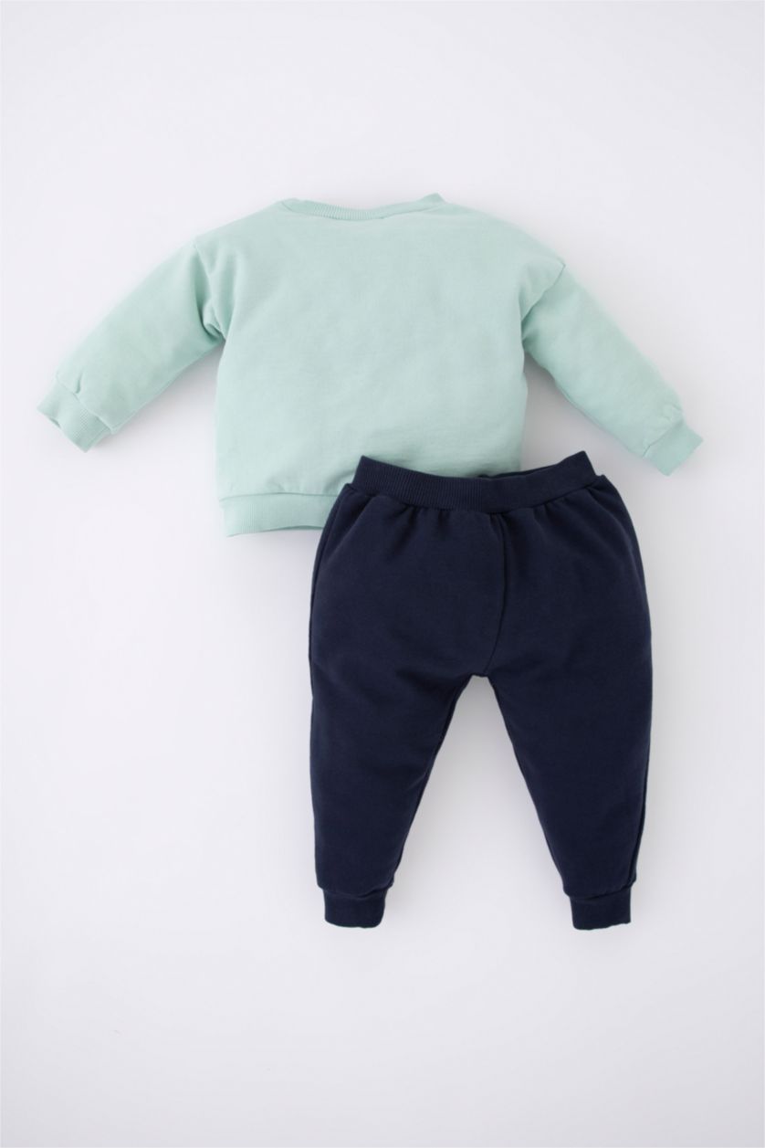BABY BOY Mint Baby Boy Printed Long Sleeve 2-Pack Set