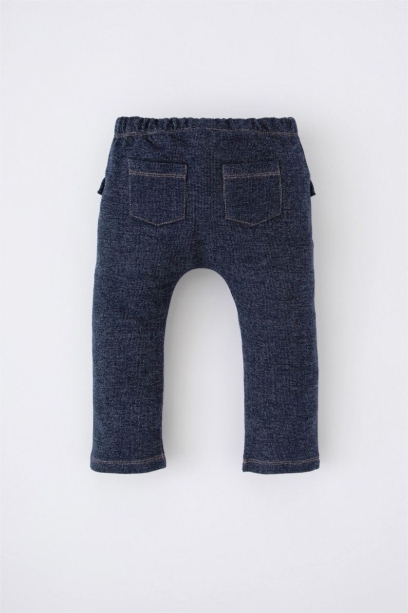 BABY GIRL Blue Baby Girl Jean Look Trousers