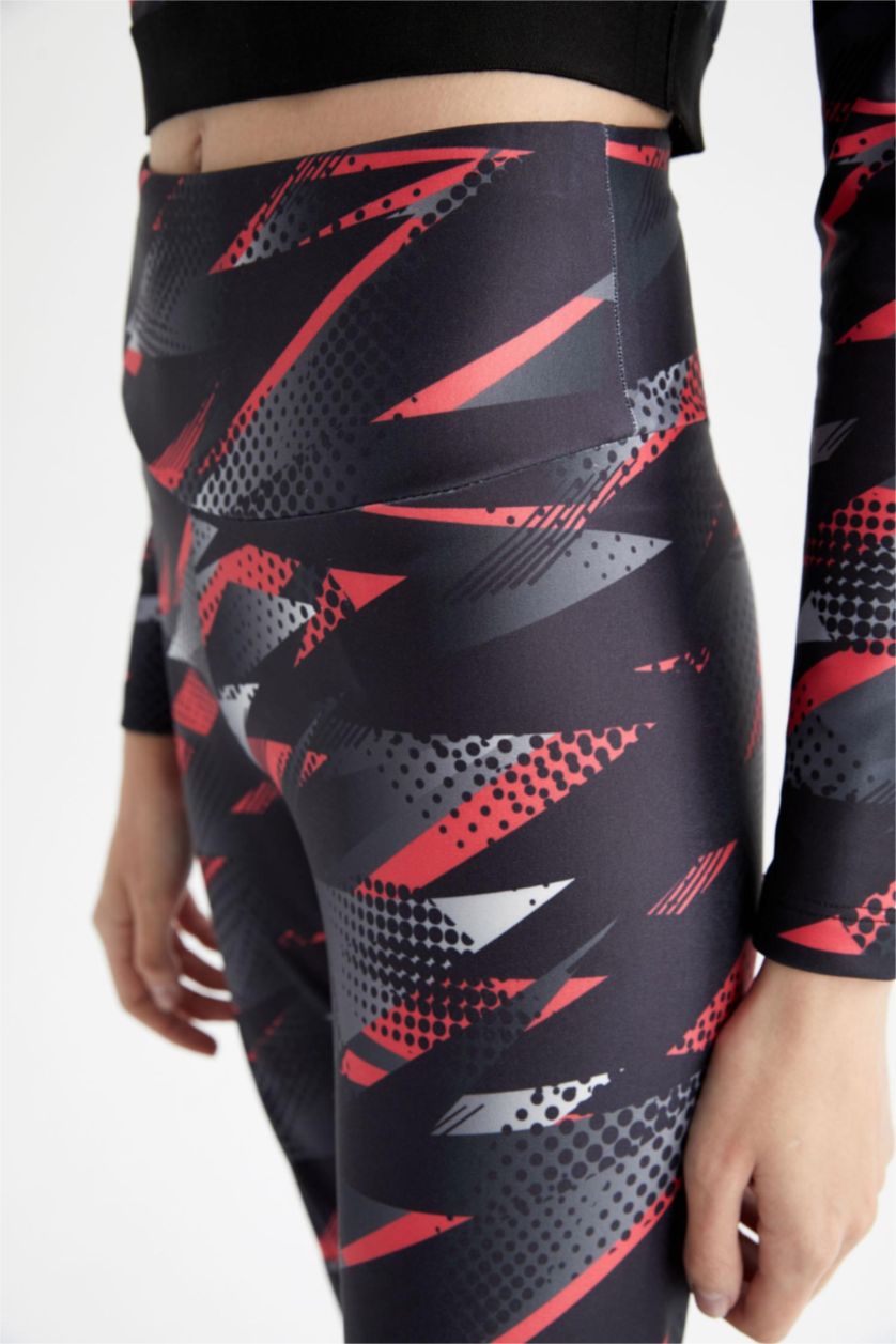 نساء أسود ستريج رياضي من قماش سكوبا