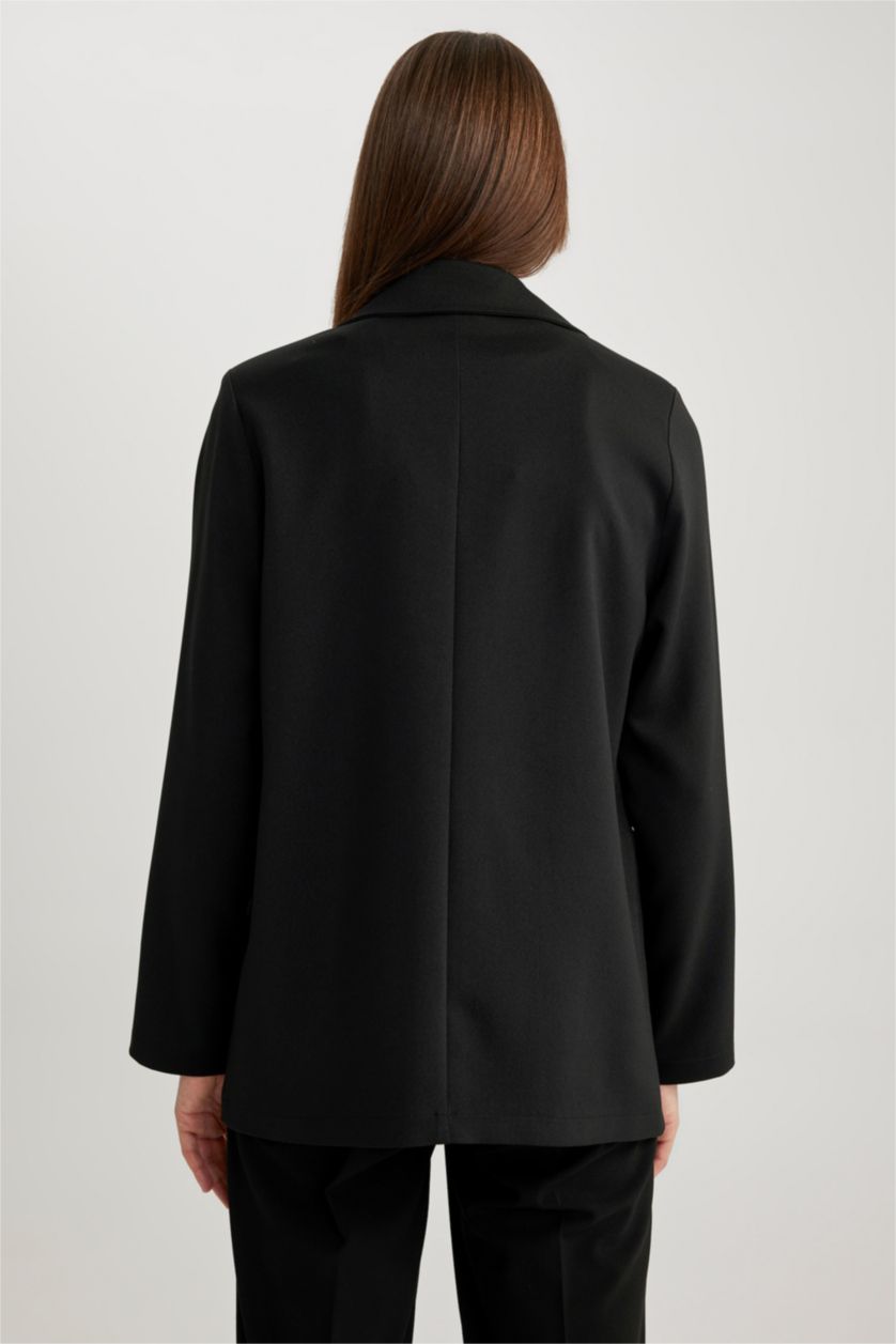 WOMAN Black Loose Fit Blazer