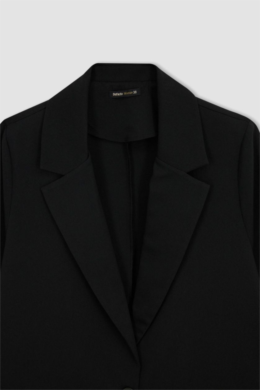 WOMAN Black Loose Fit Blazer