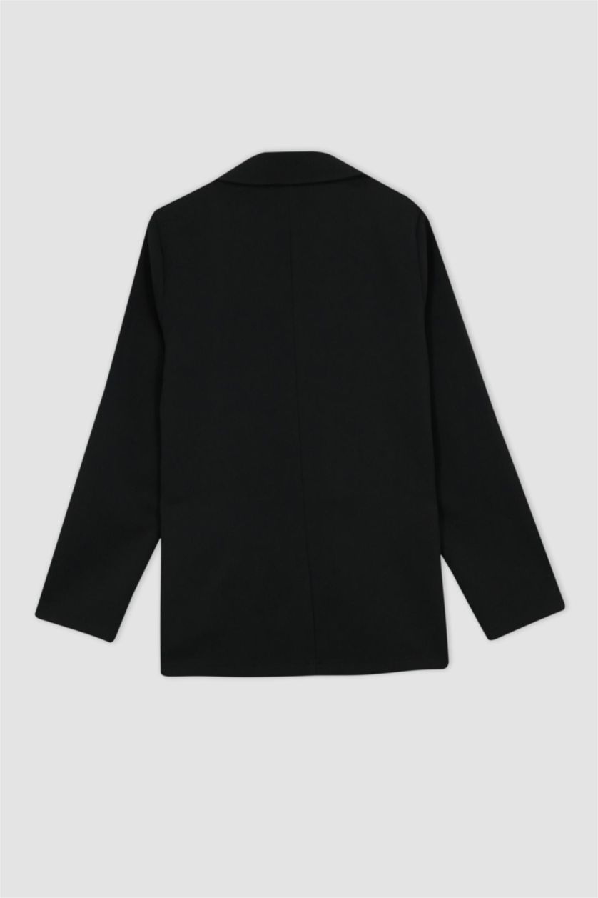 WOMAN Black Loose Fit Blazer