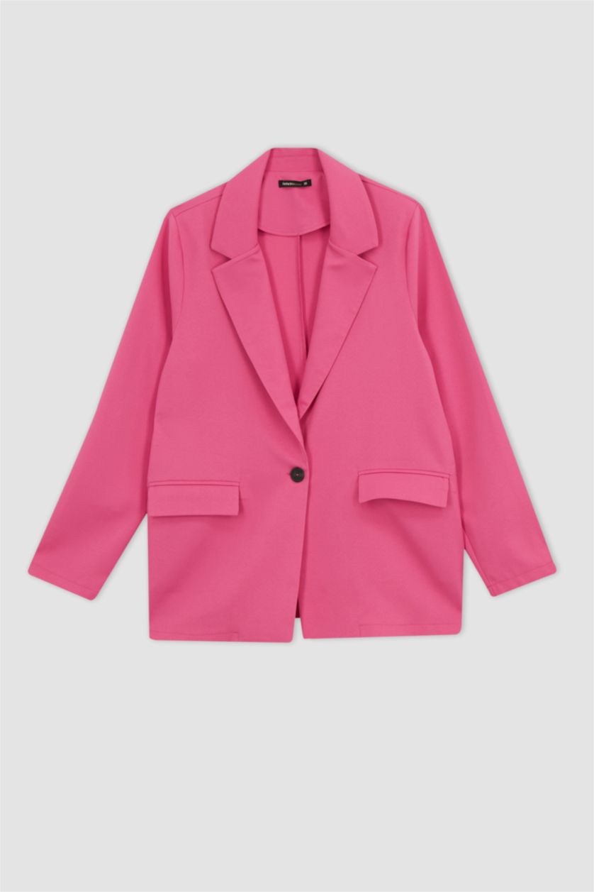 WOMAN Pink Loose Fit Blazer