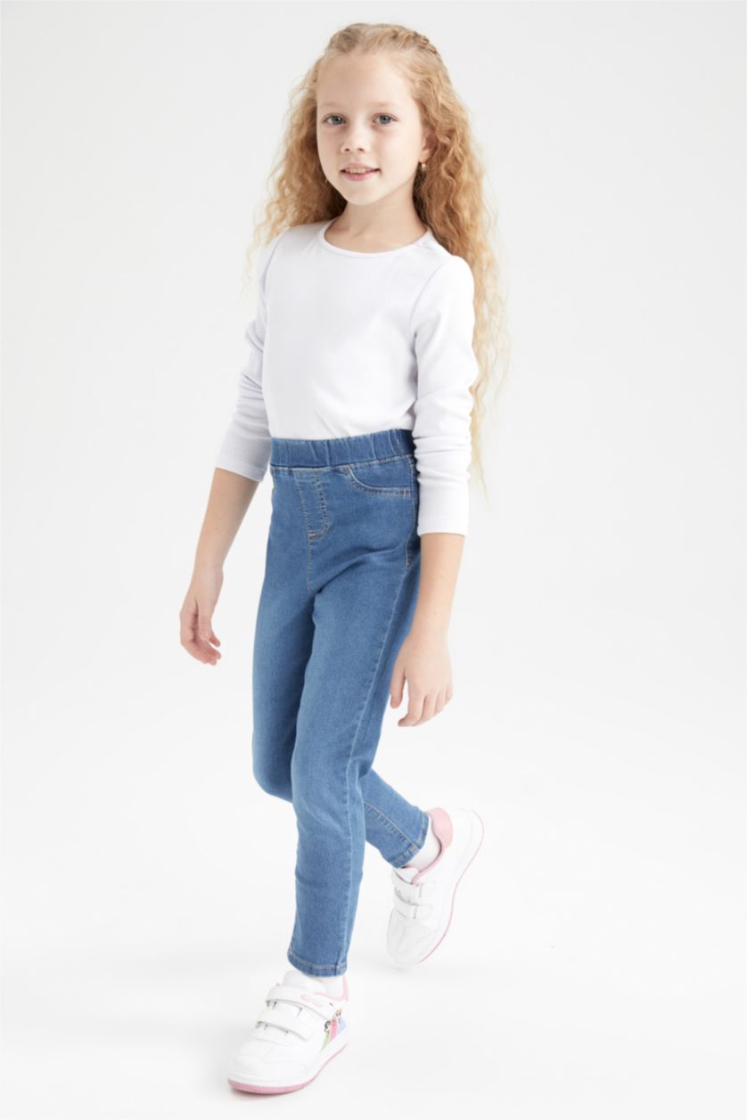GIRLS & TEENS Ice Blue Girl Skinny Leg Jeans
